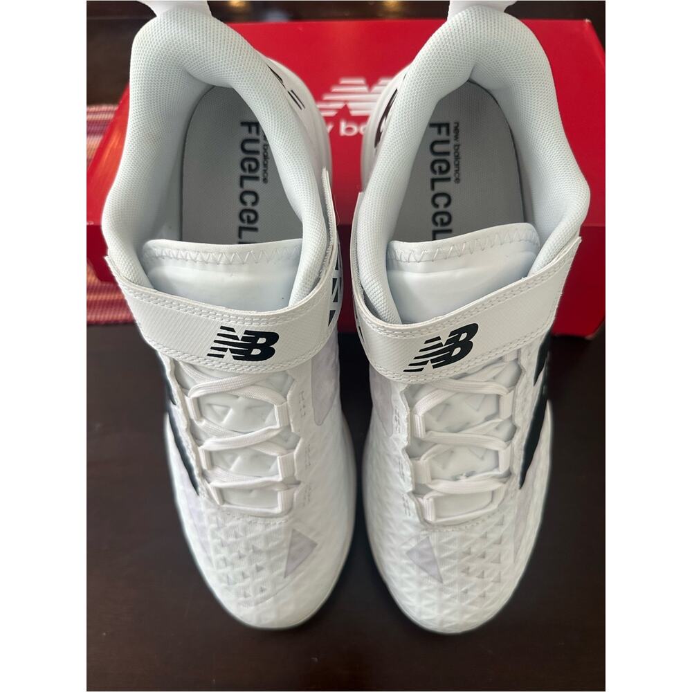 New Balance White Black Baseball Cleats - FuelCell 4040 NIB - Picture 4 of 13